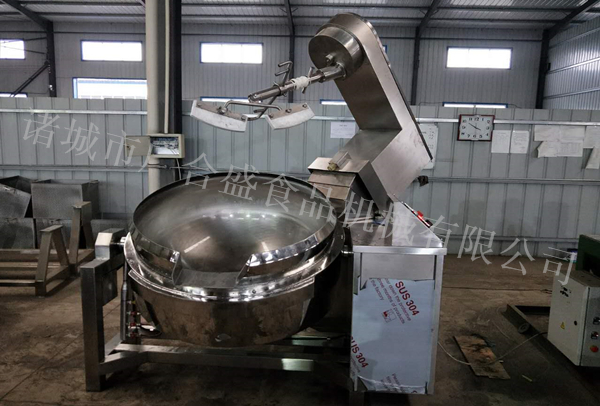 豆沙馅加工炒锅